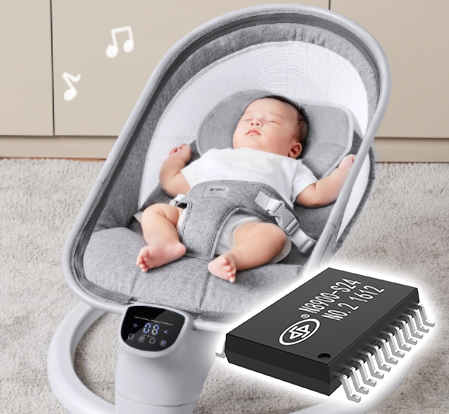 嬰童產(chǎn)品/嬰兒搖籃床藍(lán)牙音樂(lè)芯片選型——N8900