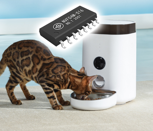 九芯NVF04M錄放音芯片在寵物喂食器上的應用